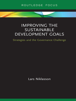 cover image of Improving the Sustainable Development Goals